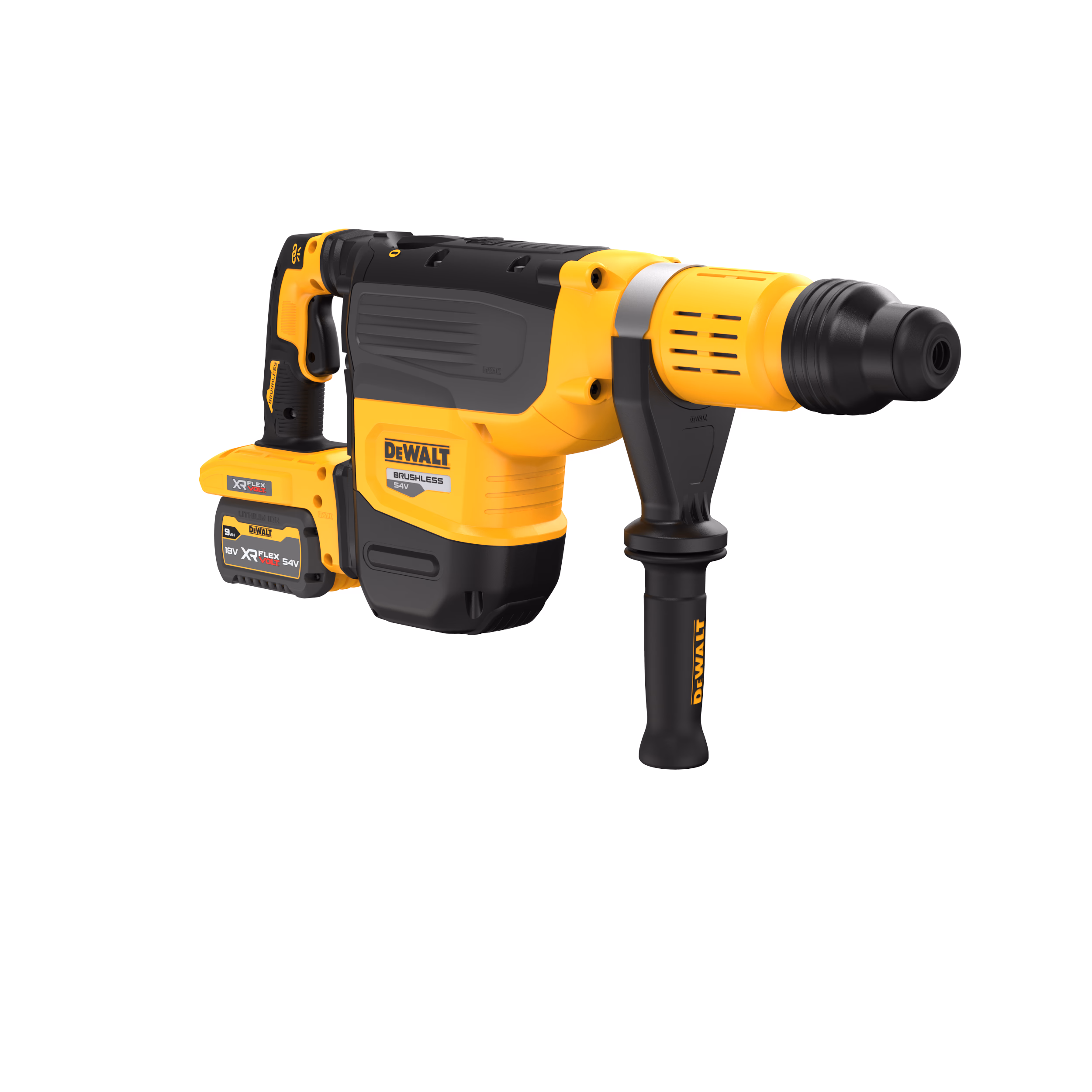 Perforateur SDS-max XR FLEXVOLT 54V 3Ah Li-Ion Brushless 19.4J