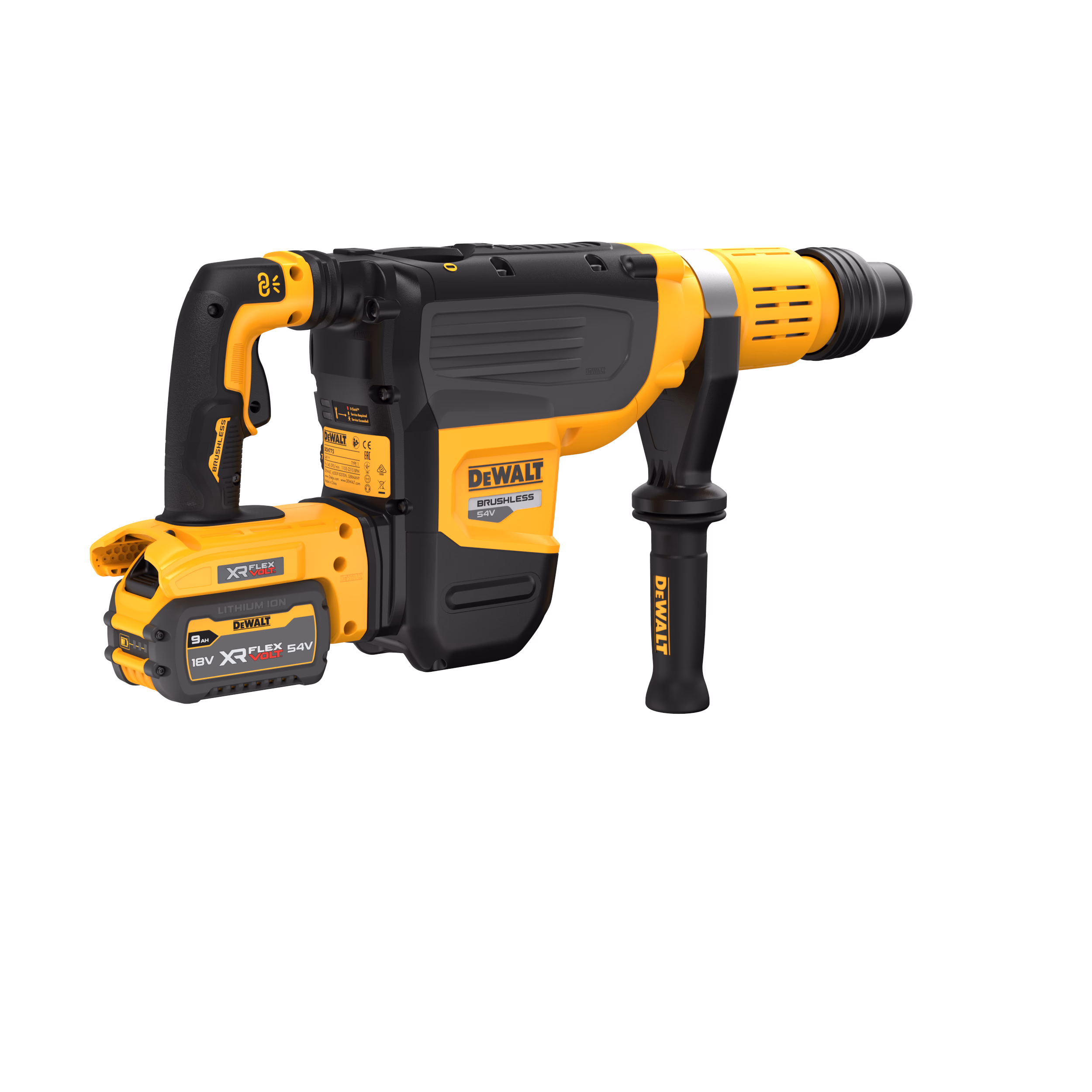Perforateur SDS-max XR FLEXVOLT 54V 3Ah Li-Ion Brushless 19.4J