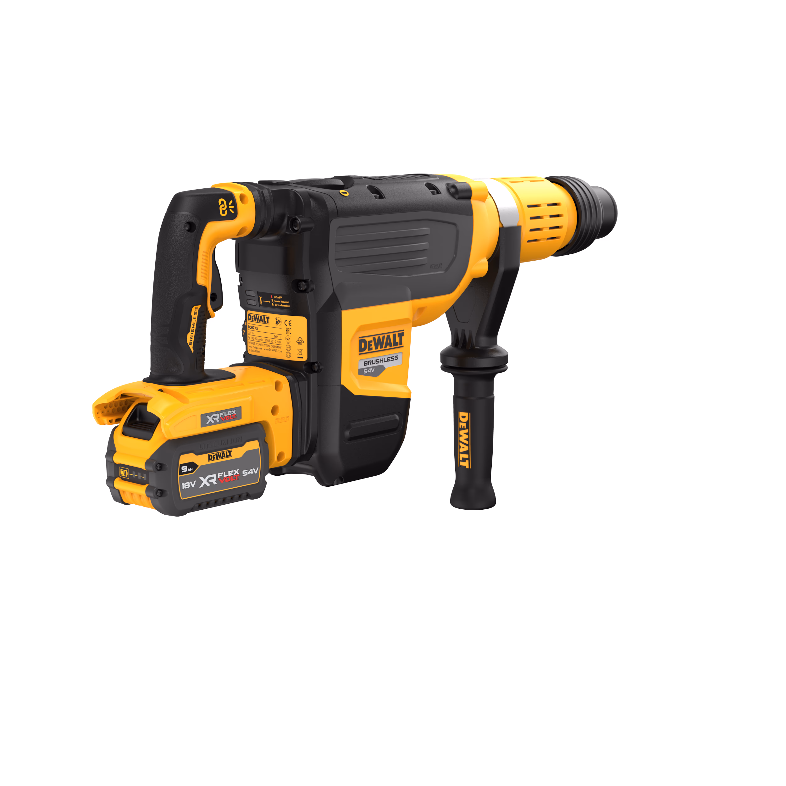 Perforateur SDS-max XR FLEXVOLT 54V 3Ah Li-Ion Brushless 19.4J