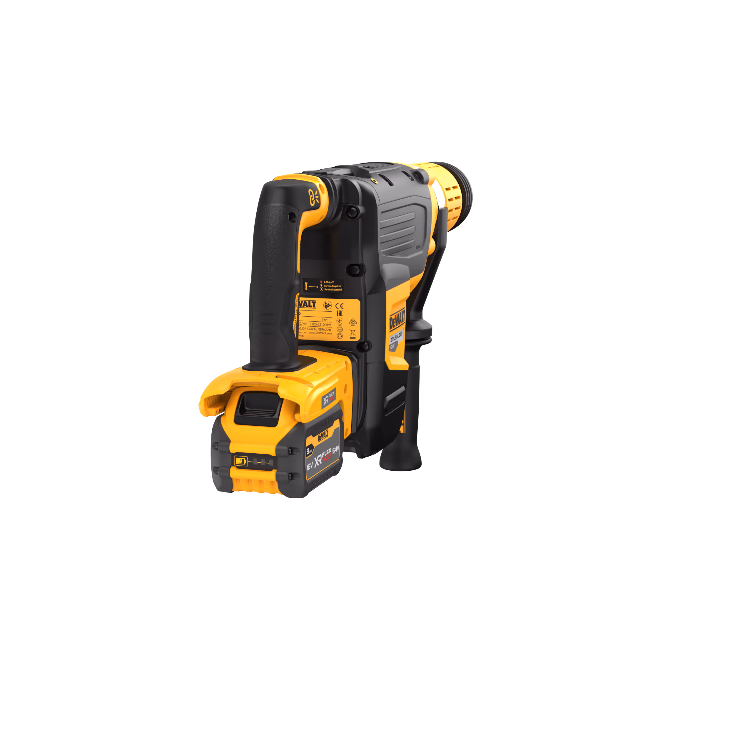 Perforateur SDS-max XR FLEXVOLT 54V 3Ah Li-Ion Brushless 19.4J