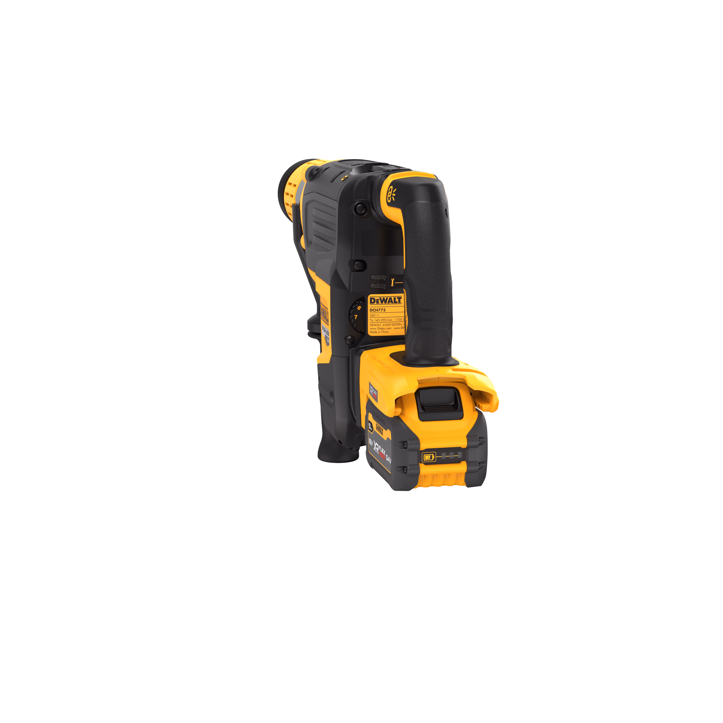 Perforateur SDS-max XR FLEXVOLT 54V 3Ah Li-Ion Brushless 19.4J