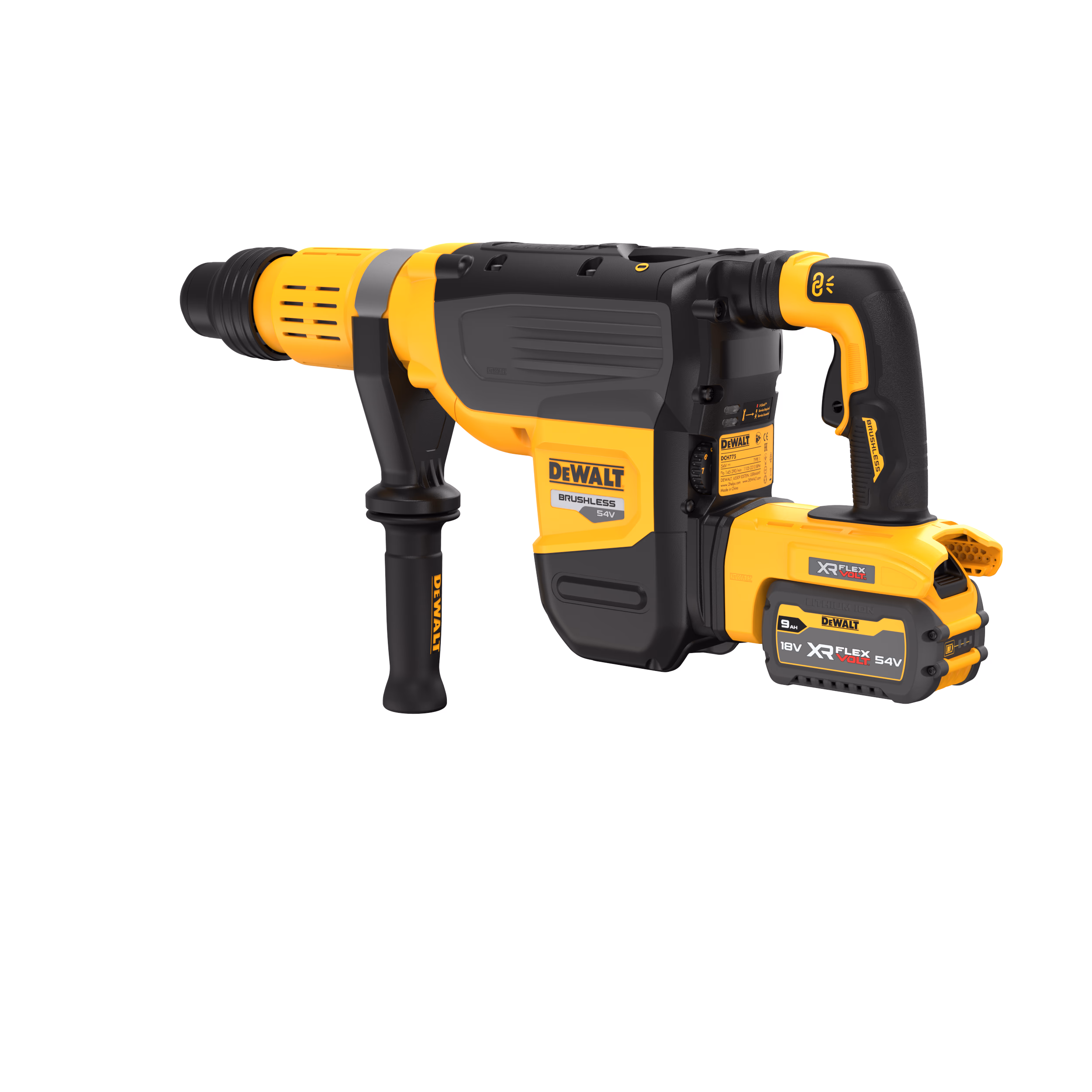 Perforateur SDS-max XR FLEXVOLT 54V 3Ah Li-Ion Brushless 19.4J