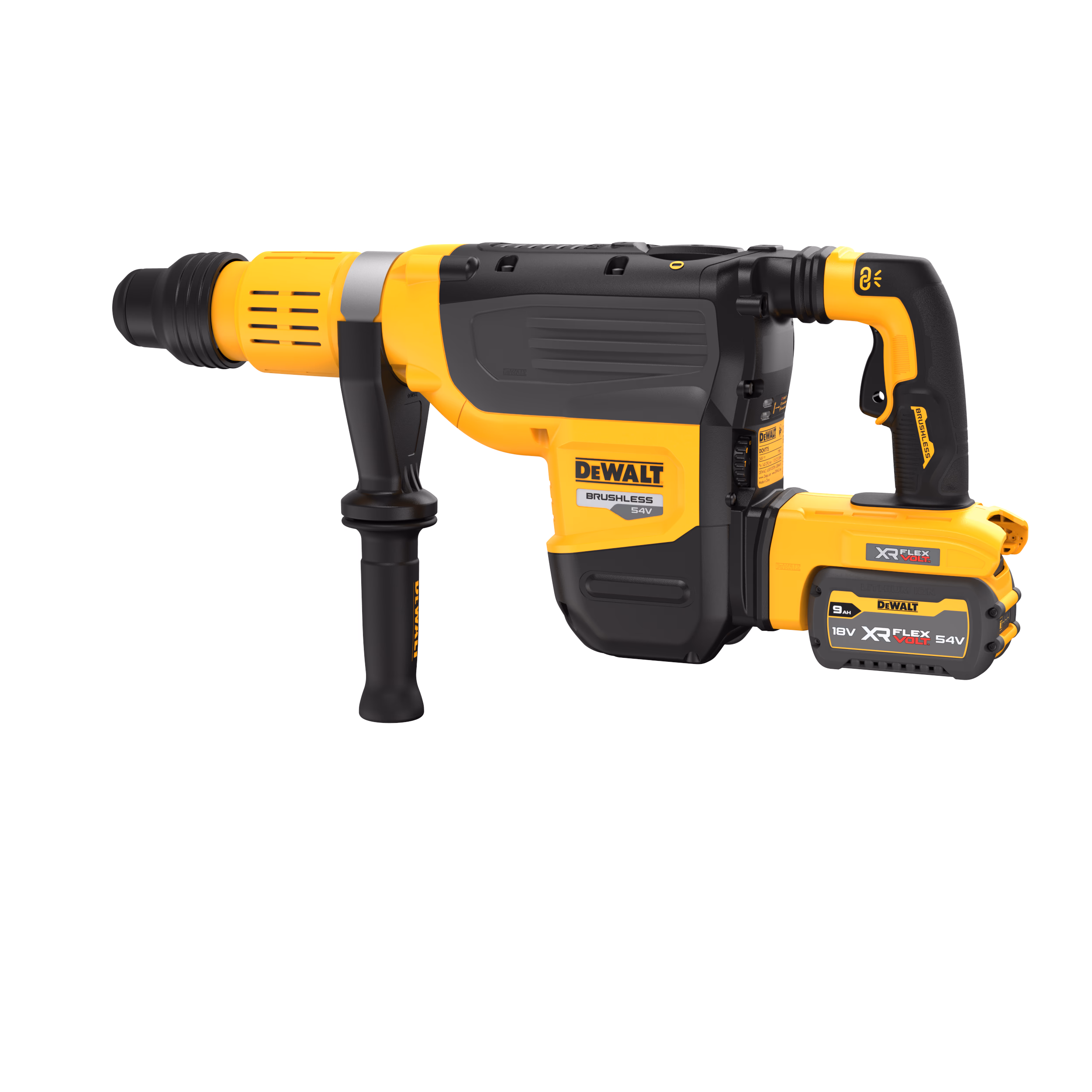 Perforateur SDS-max XR FLEXVOLT 54V 3Ah Li-Ion Brushless 19.4J