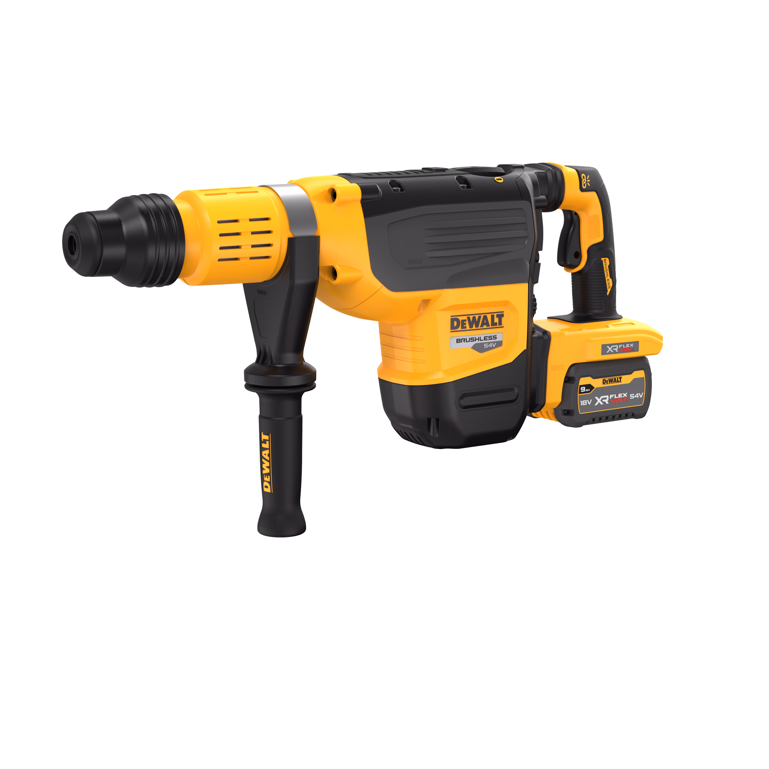 Perforateur SDS-max XR FLEXVOLT 54V 3Ah Li-Ion Brushless 19.4J