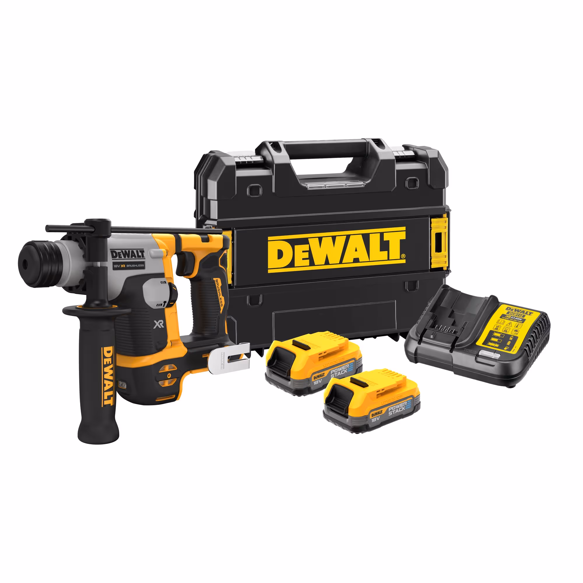 Perforateur SDS-plus XR 18V 1.7Ah Li-Ion Brushless 1.4J - POWERSTACK