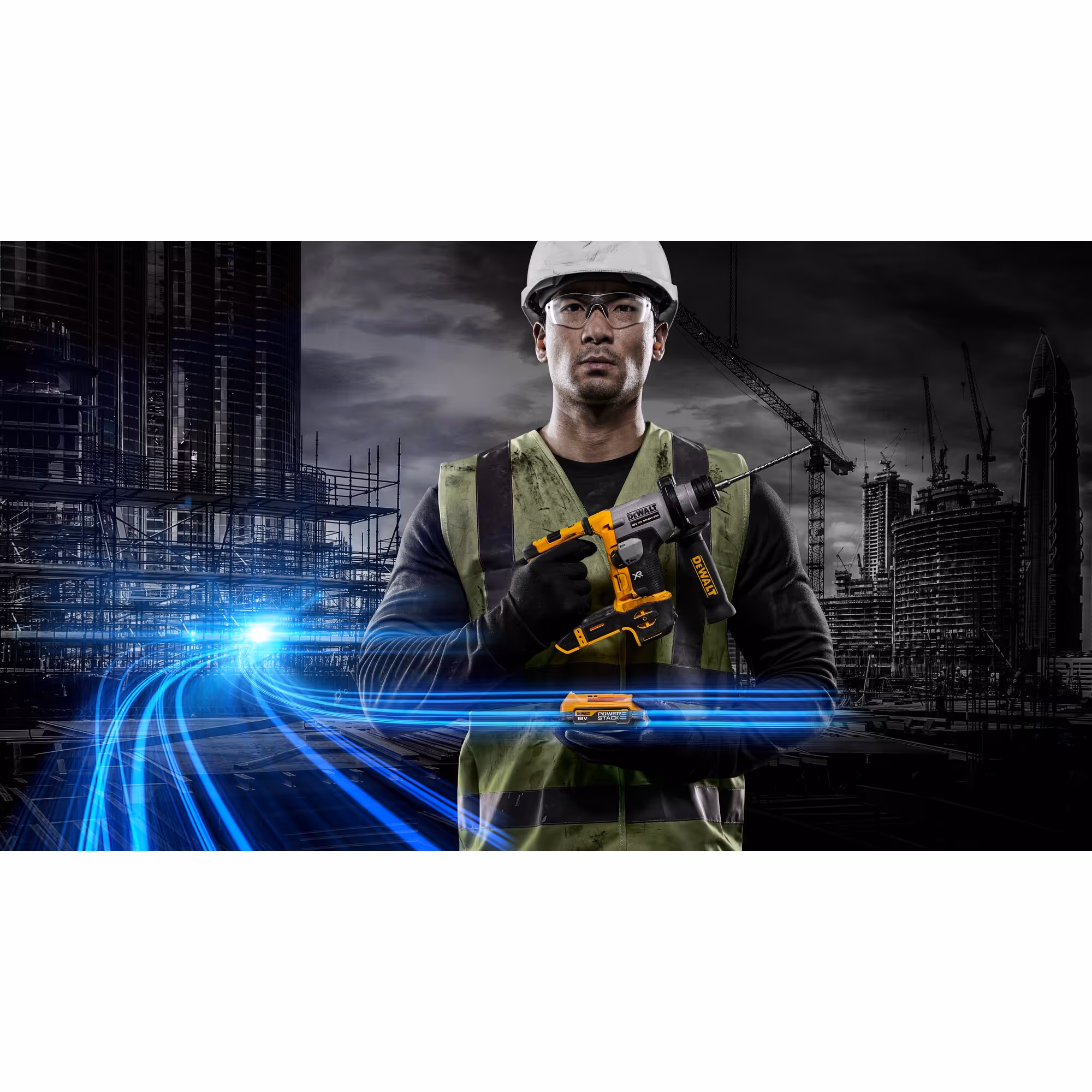 Perforateur SDS-plus XR 18V 1.7Ah Li-Ion Brushless 1.4J - POWERSTACK