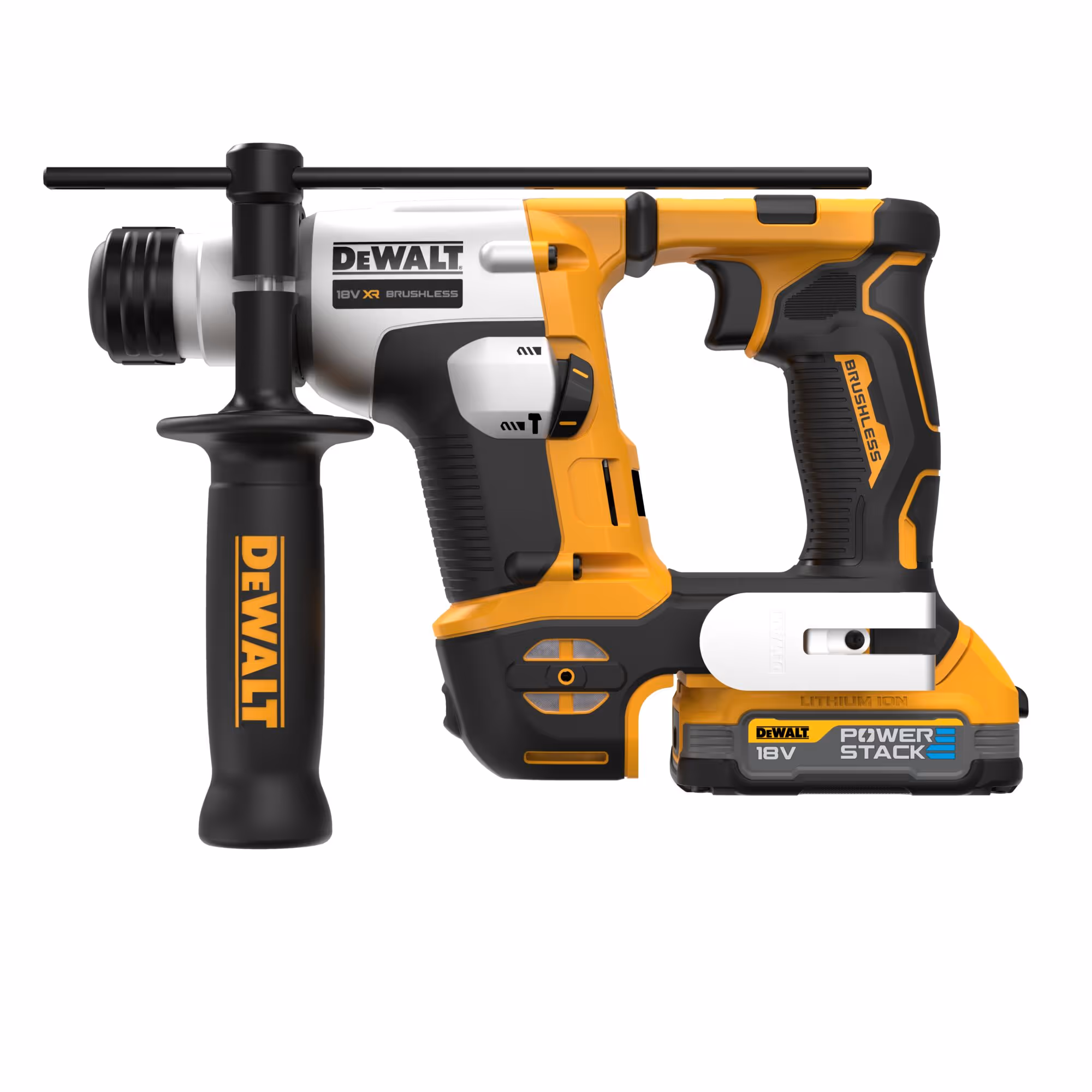 Perforateur SDS-plus XR 18V 1.7Ah Li-Ion Brushless 1.4J - POWERSTACK