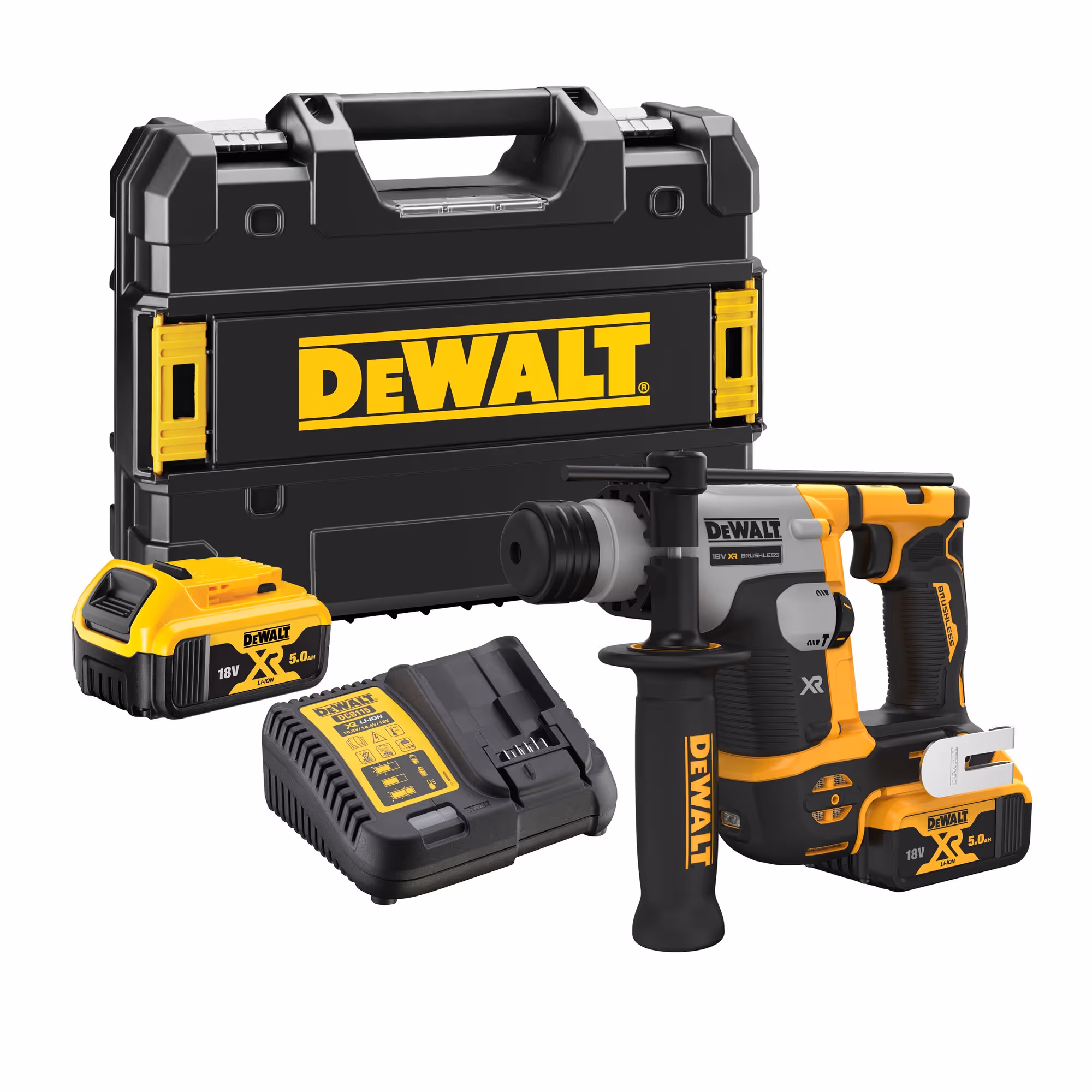 Perforateur SDS-plus XR 18V 5Ah Li-Ion Brushless 1.4J