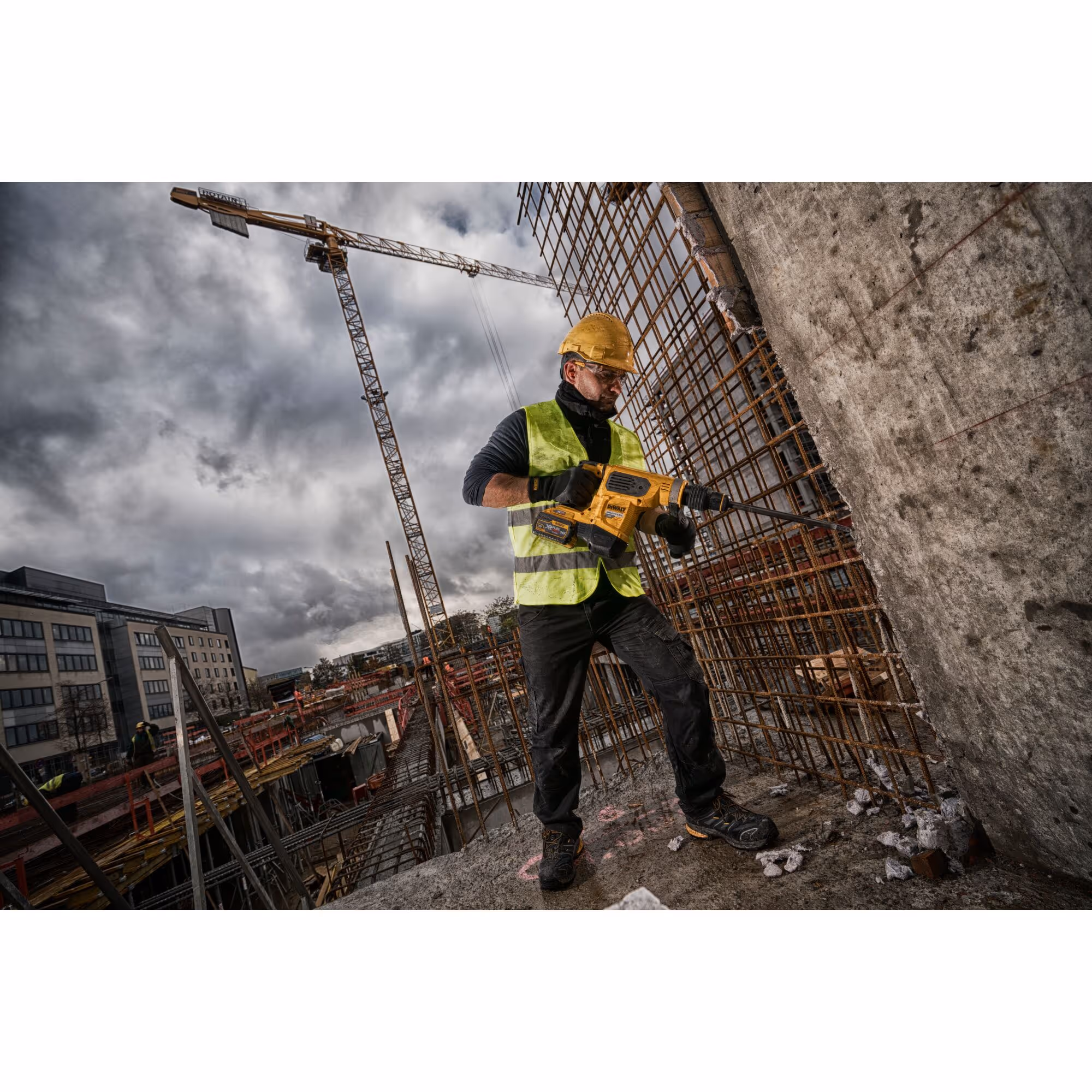 Perforateur SDS-max XR FLEXVOLT 54V 3Ah Li-Ion Brushless 6J