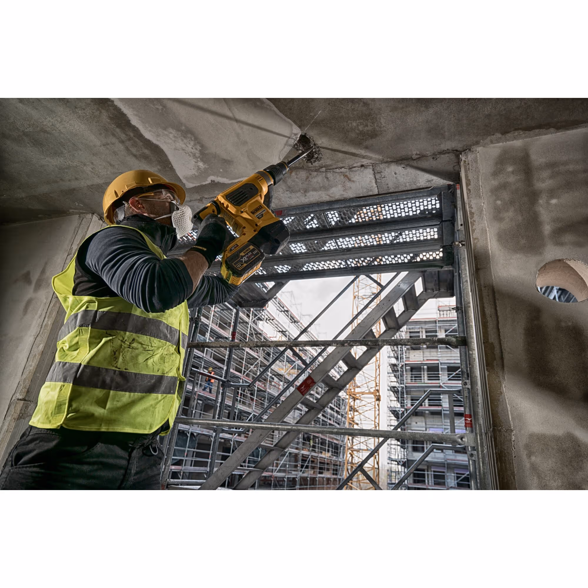 Perforateur SDS-max XR FLEXVOLT 54V 3Ah Li-Ion Brushless 6J