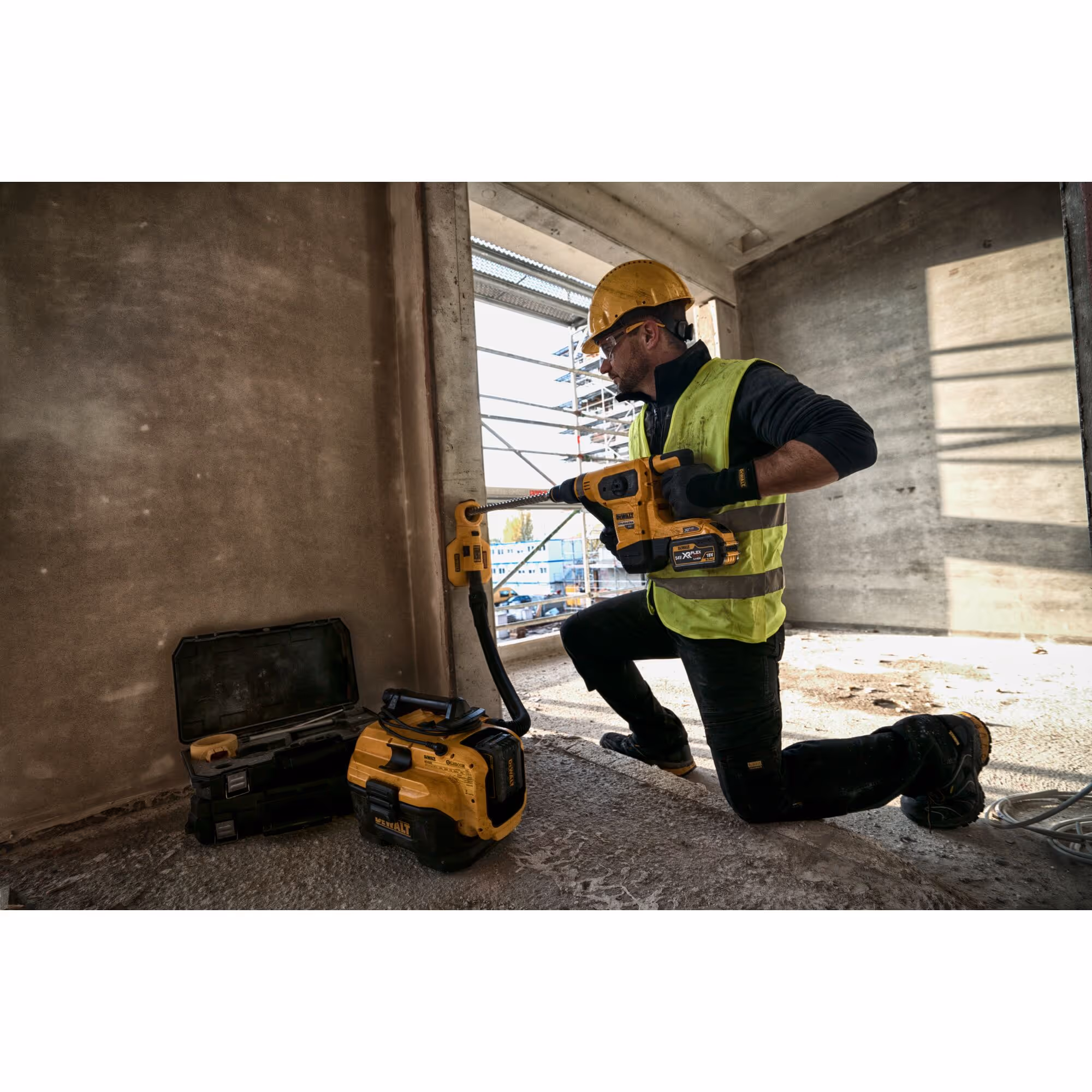 Perforateur SDS-max XR FLEXVOLT 54V 3Ah Li-Ion Brushless 6J
