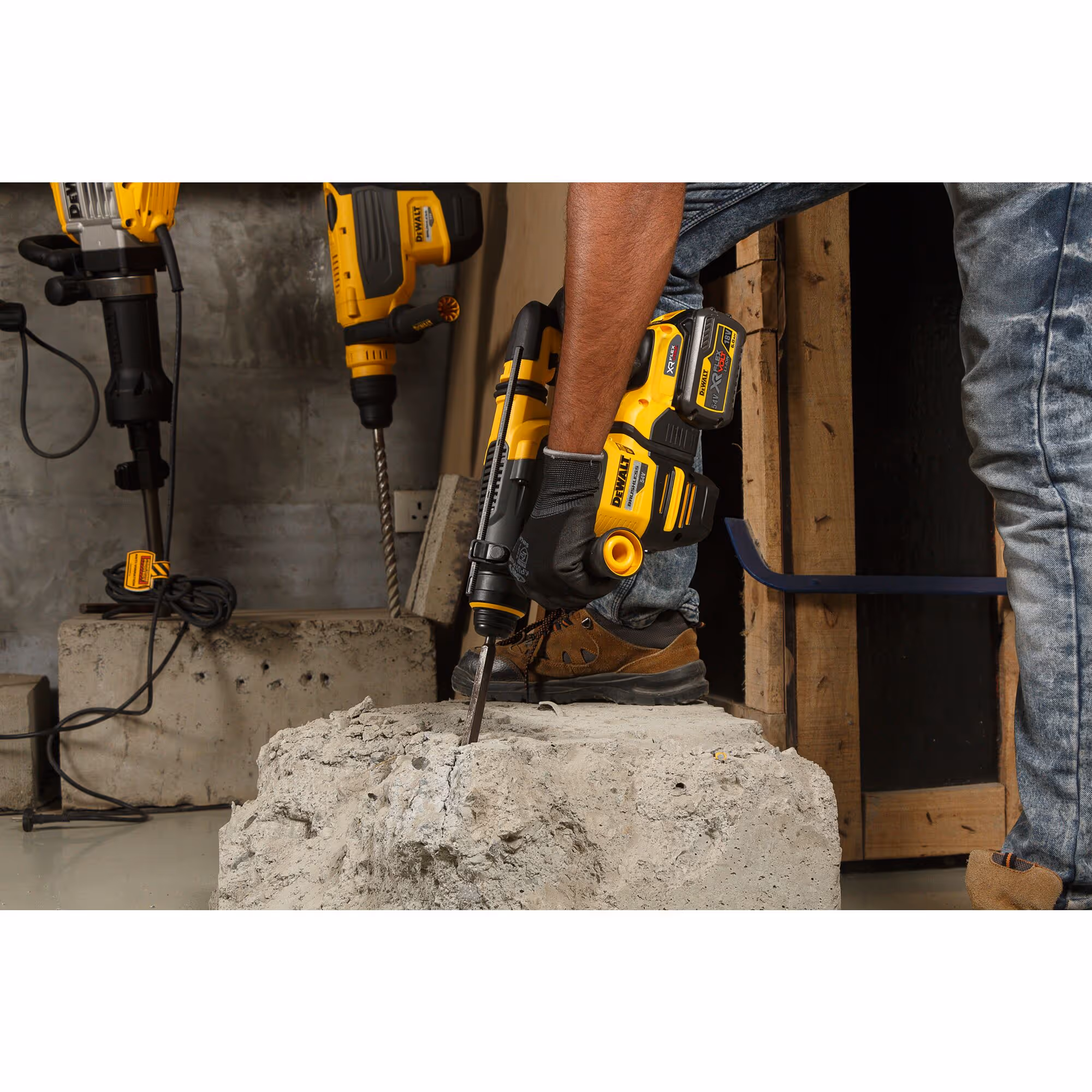 Perforateur SDS-plus XR FLEXVOLT 54V Brushless 3.5J