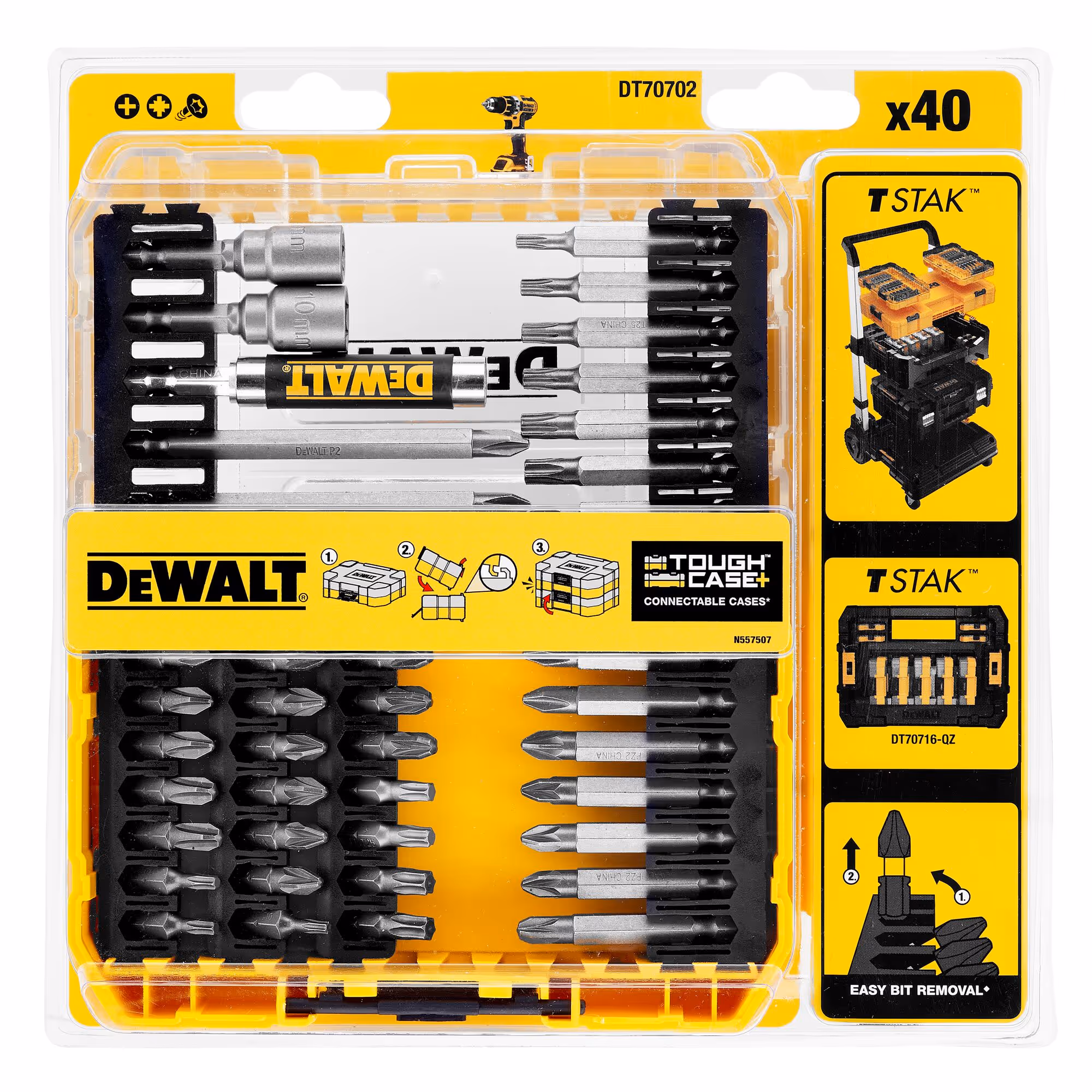 Petit coffret TOUGHCASE 40 pièces