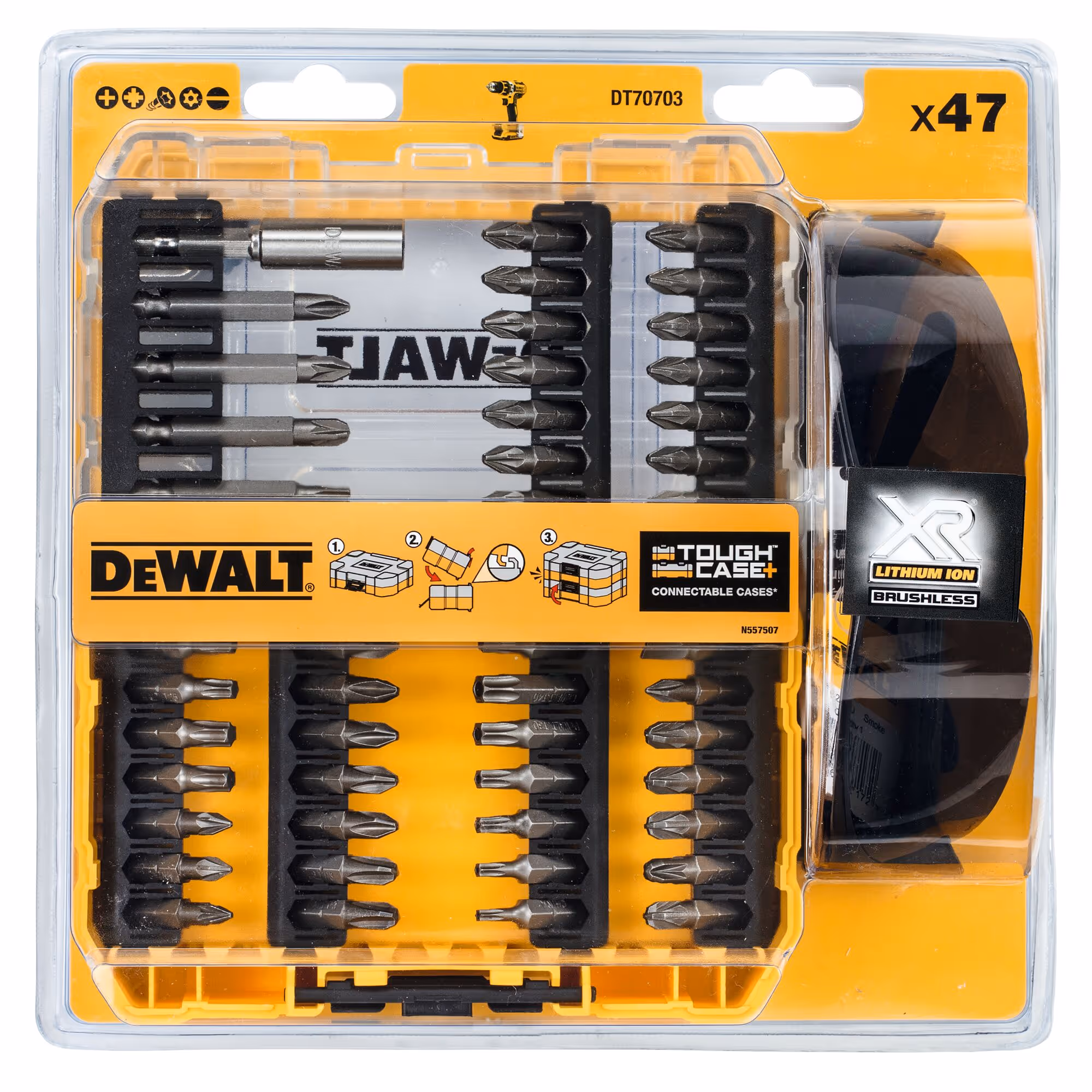 Petit coffret TOUGHCASE 47 pièces