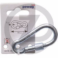 Pewag Mousqueton pompier