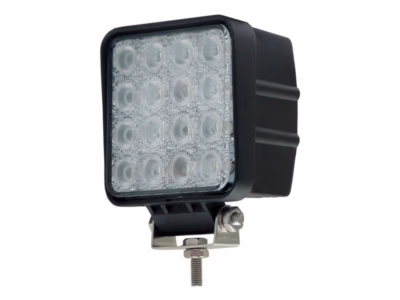 Phare à LED bleu, faisceau large, pour poulaillers, 1300 Lumens, 12-80V