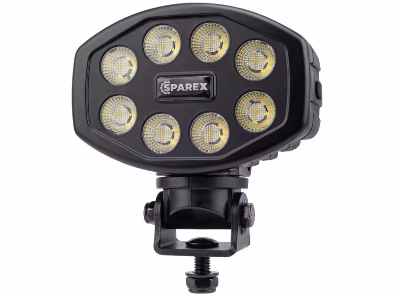Phare à Led Haute Puissance Ovale, Faisceau étroit 180° .Interférence: Classe 4, 15120 Lumens, 10-30V