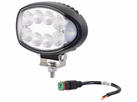 Phare à Led Haute Puissance Ovale, Grand Angle et Faisceau Large 180° .Interférence: Classe 5, 9720 Lumens, 10-30V