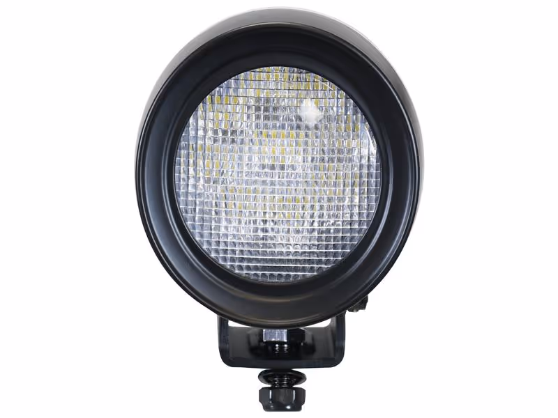 Phare à Led Haute Puissance Rond, Asymmetric 80° .Interférence: Classe 3, 15300 Lumens, 10-30V
