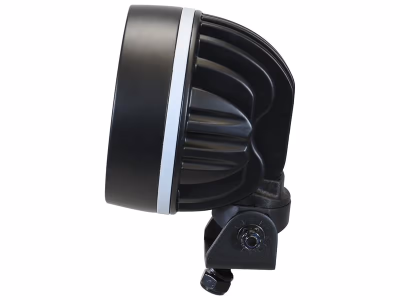Phare à Led Haute Puissance Rond, Asymmetric 80° .Interférence: Classe 3, 15300 Lumens, 10-30V