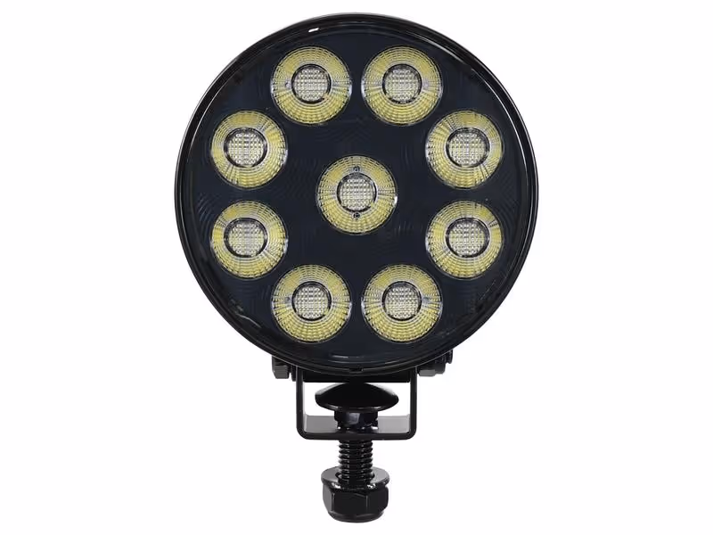 Phare à Led Haute Puissance Rond, Grand Angle et Faisceau Large 180° .Interférence: Classe 3, 10260 Lumens, 10-30V