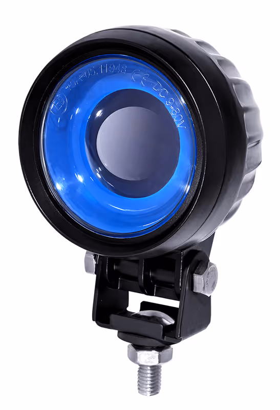 PHARE AVERTISS. 3 LED FLECHE BLEU LUMITRACK