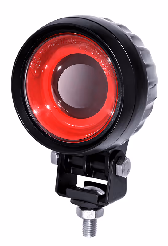 PHARE AVERTISS. 3 LED FLECHE ROUGE LUMITRACK