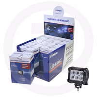 Phare de travail 18 w 1400 l flood x 8 avec display