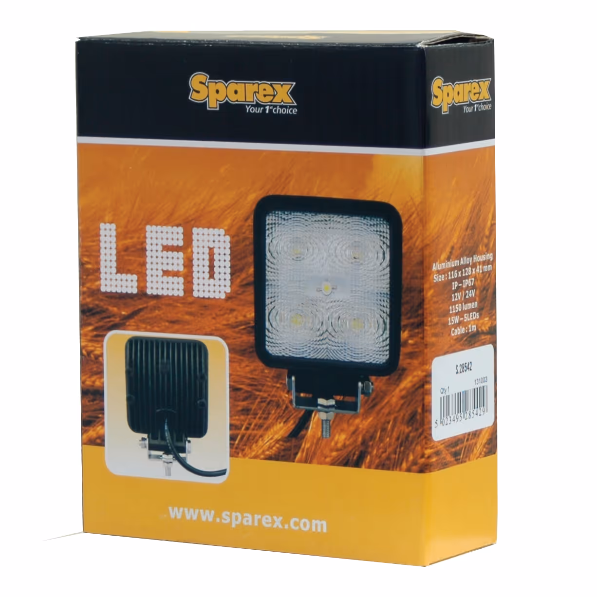 Phare de travail à LED, 1150 Lumens
