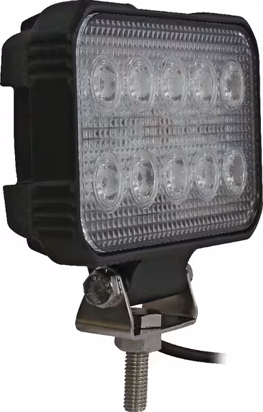 Phare de travail LED rectangulaire 1900 Lm 15W faisceau large