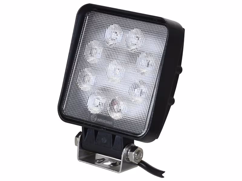 Phare de travail ovale à LED et support de main courante Interférence: Not Classified, 2500 Lumens, 10-30V