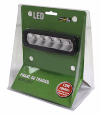 PHARE DE TRAVAIL RECT. 5 LED 1050LM LARGE LUMITRACK