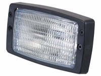 Phare de travail rectangulaire Gauche/Droit - 12-24V - adaptable sur moissonneuses Claas - ref 1GB006213101