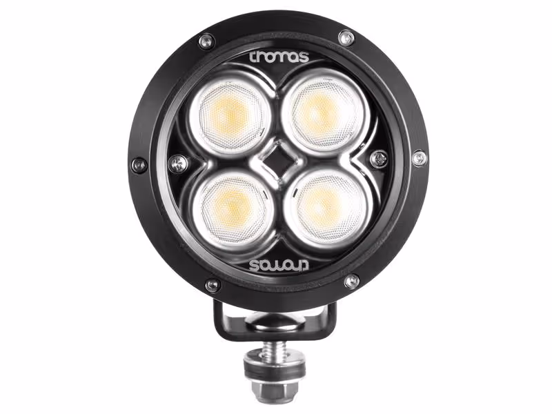 Phares de travail (Haute puissance) à LED Interférence: Classe 3, 4300 Lumens, 10-60V - adaptable sur tracteurs John-Deere - ref RHP4