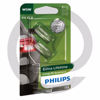 Philips Ampoule avec culot en verre W5W - 12V / 5W