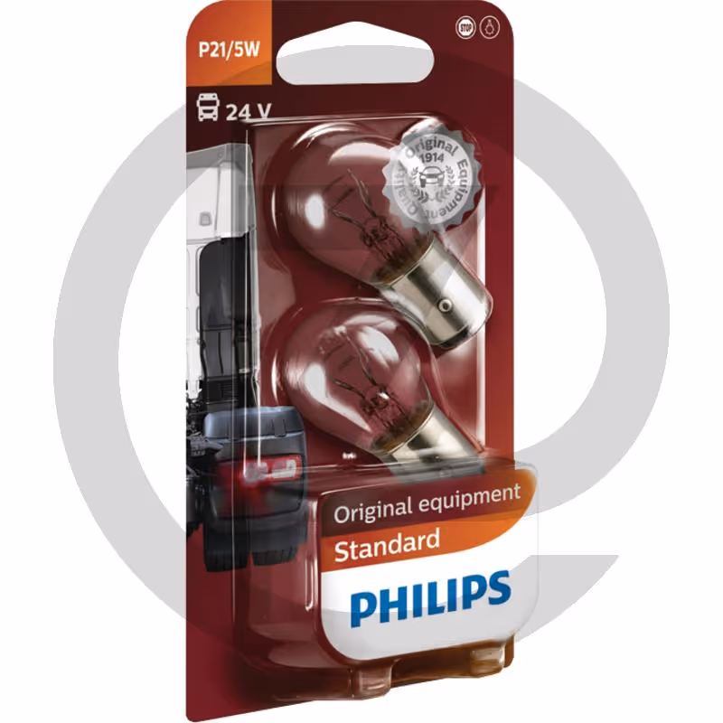 Philips Ampoule sphérique P21/5W