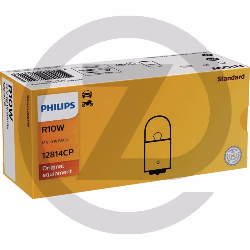 Philips Ampoule sphérique R10W