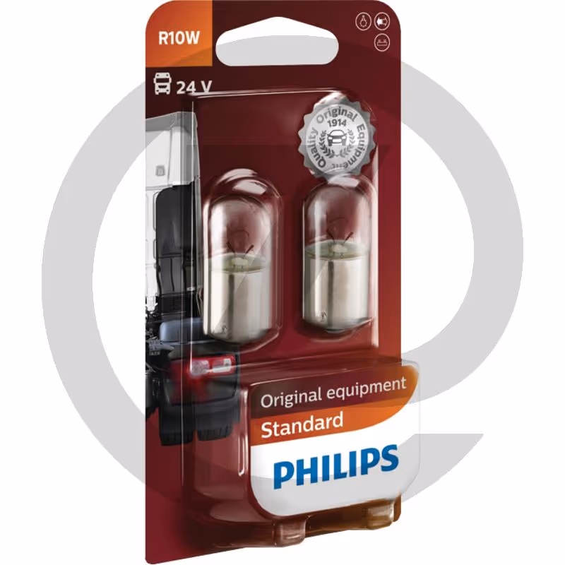 Philips Ampoule sphérique R10W