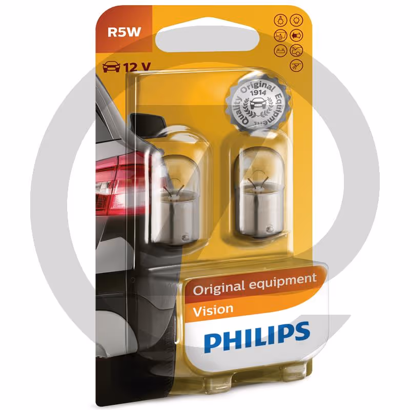 Philips Ampoule sphérique R5W - 12V / 5W