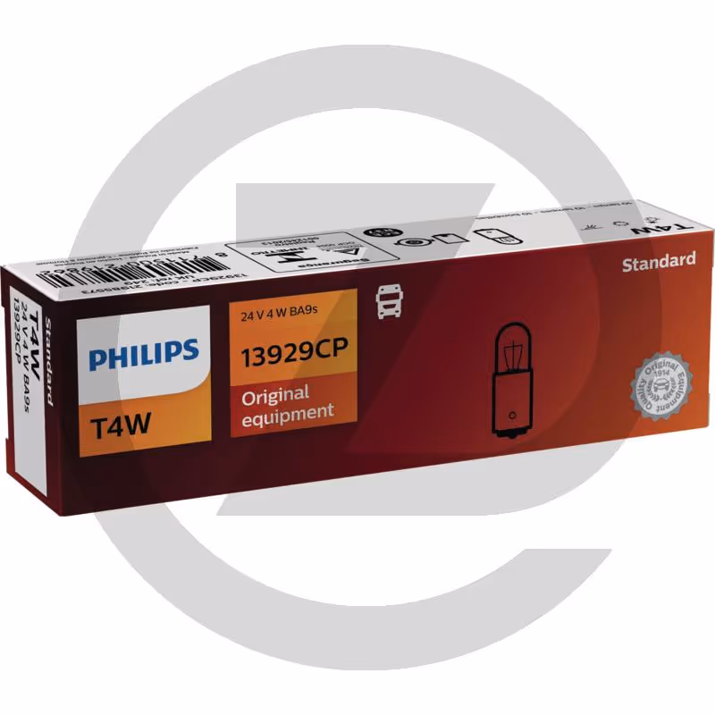 Philips Ampoule sphérique T4W