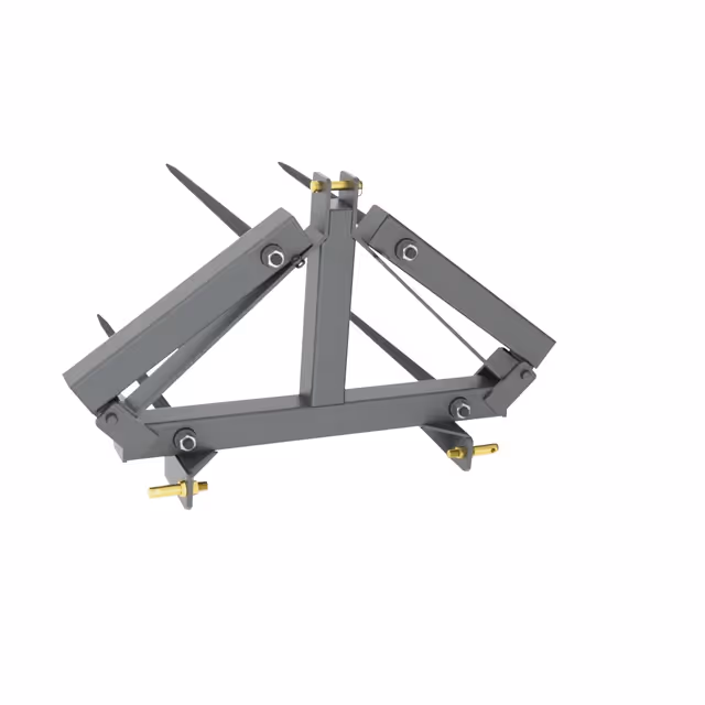 Pic'2 bal n°4 repliable ø42 clav 4 dents 1100 gris