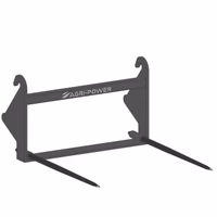 Pic'bal faucheux blanc avec 2 dents 36x1100 cc