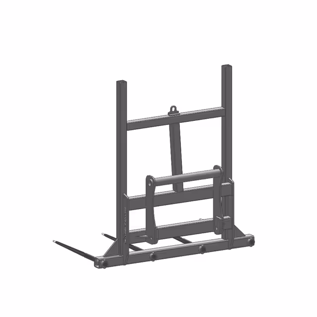 Pic botte ap 1800 4 dents ø45 lg 1055 percee bobcat