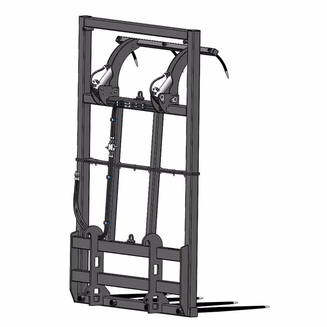 Pic botte ap 2000 4 dents ø45 lg 1200 percee jcb q-fit