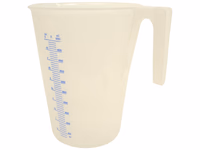 Pichet doseur translucide 5 l gradué
