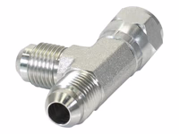 Pièce en T hydraulique 9/16'' JIC mâle x 9/16'' JIC Femelle pivotante x 9/16'' JIC mâle - ref 6R6MXS