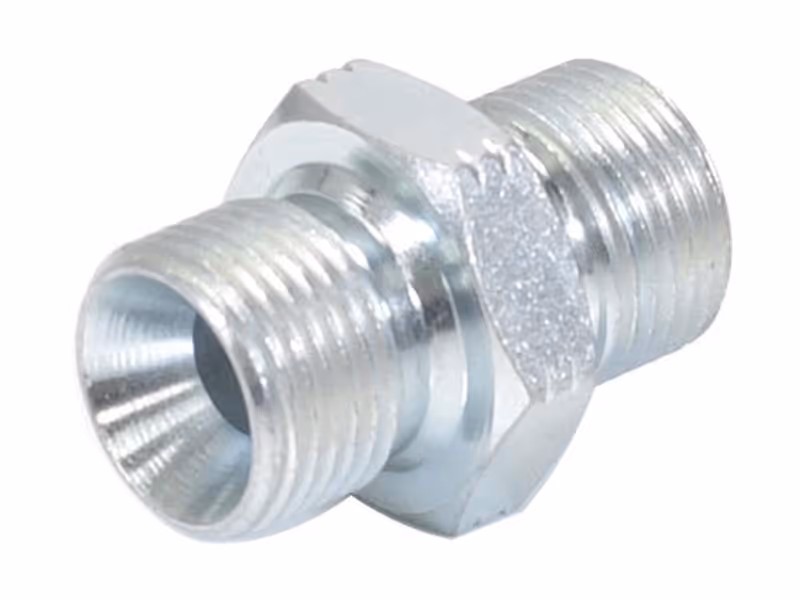 Pièce hydraulique (Restricted 1/32'') 3/8'' BSP mâle x 3/8'' BSP mâle