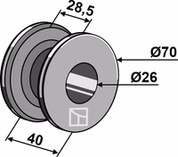 Pièce intercalaire