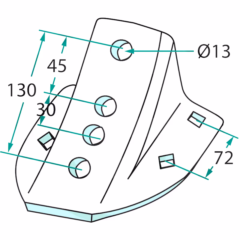 Pied soc dechaumeur 4679105 Adaptable