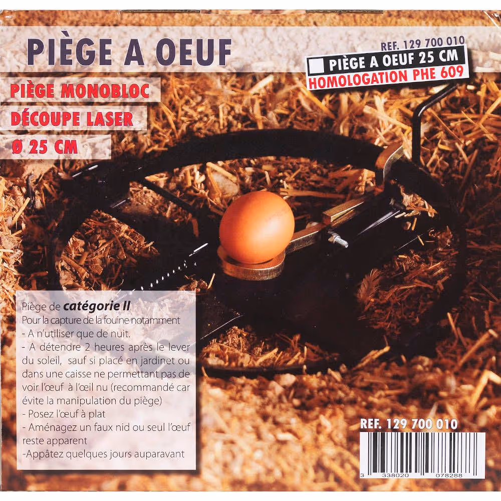 Piege a oeuf 25 cm